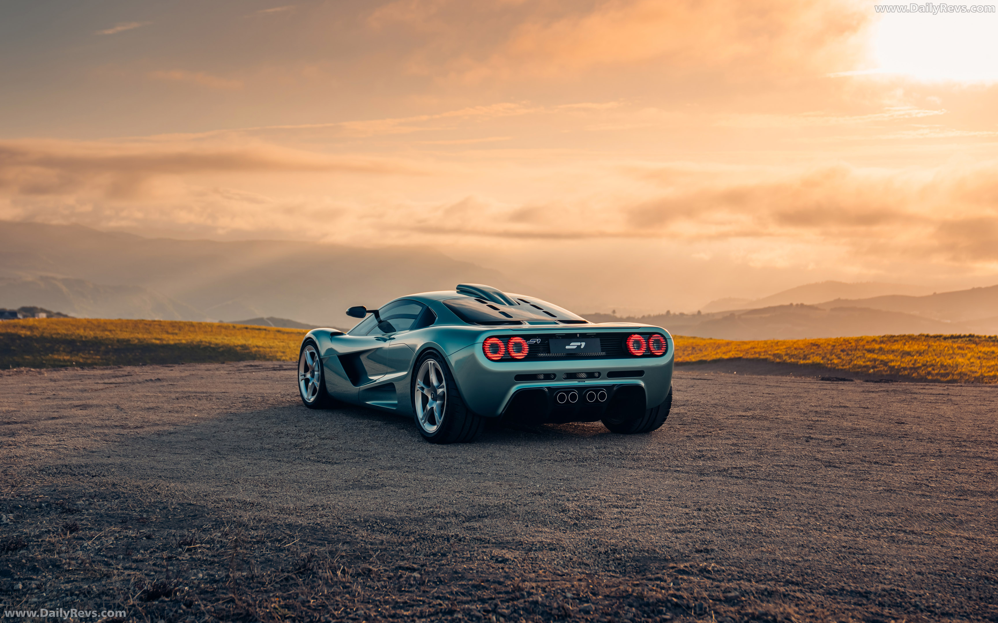 2028 Gordon Murray S1 Rear View